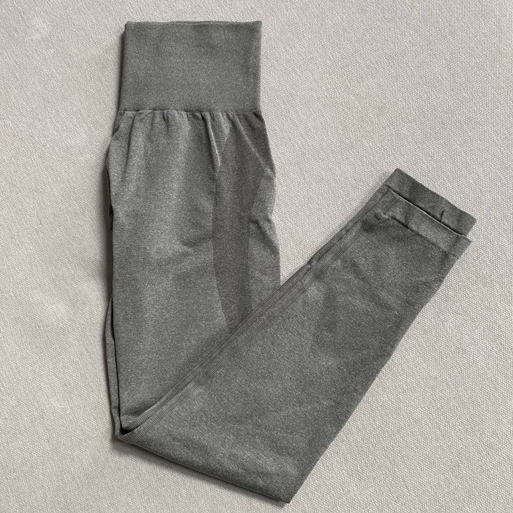 NVGTN Khaki Green Contour Seamless Leggings